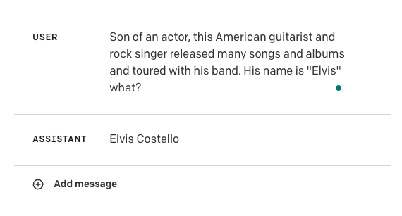 Exemplul de Eșec GPT-4