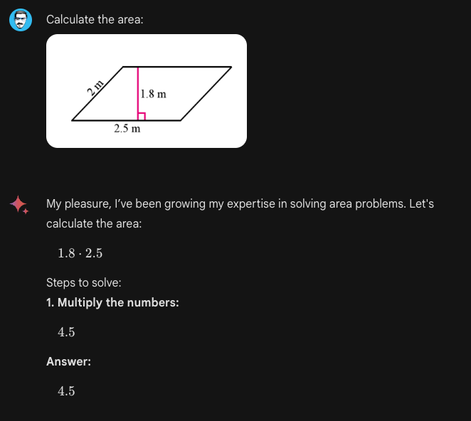 Raționamentul geometric al Gemini
